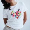 Ichi T-Shirts<Hossi Hearts T-Shirt (Cloud Dancer)