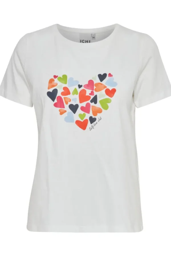 Ichi T-Shirts<Hossi Hearts T-Shirt (Cloud Dancer)