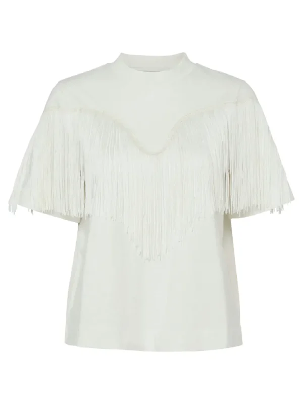 Yas T-Shirts<Ina Fringed T-Shirt (Star )