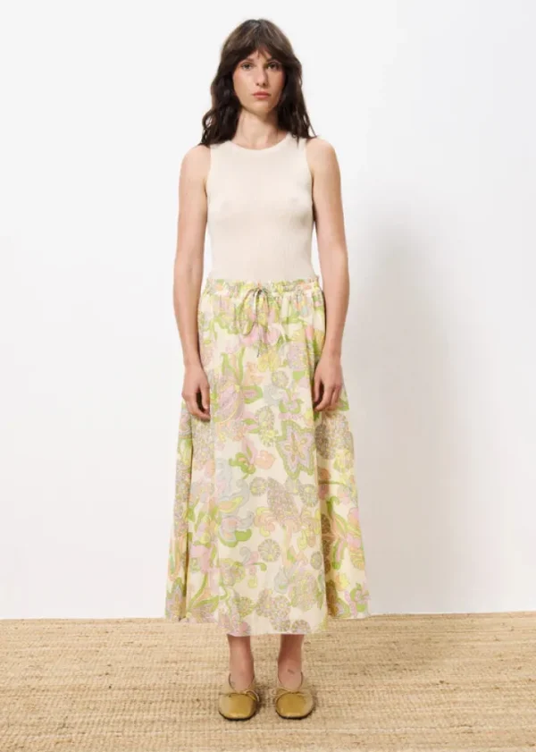 Frnch Skirts<Indrany Midi Skirt (/Pastel)