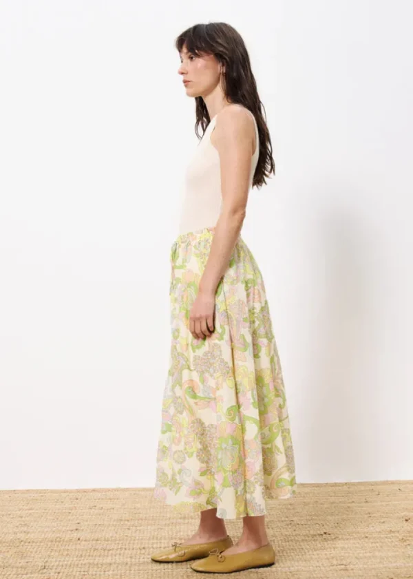 Frnch Skirts<Indrany Midi Skirt (/Pastel)