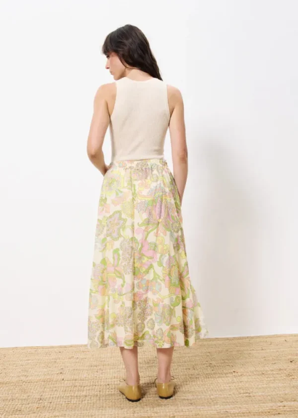 Frnch Skirts<Indrany Midi Skirt (/Pastel)