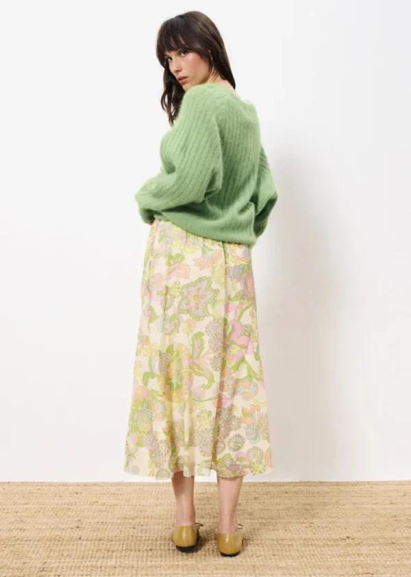 Frnch Skirts<Indrany Midi Skirt (/Pastel)