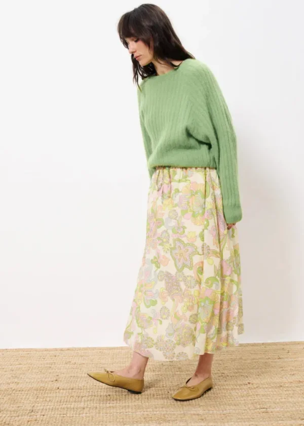 Frnch Skirts<Indrany Midi Skirt (/Pastel)