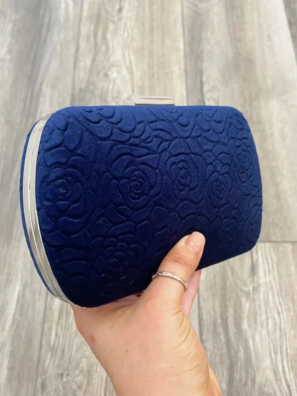 Wsl 8 Bags & Purses<Ivy Embossed Velvet Clutch (Navy)