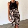 Never Fully Dressed Skirts<Jaspre Wrap Skirt (Leopard)
