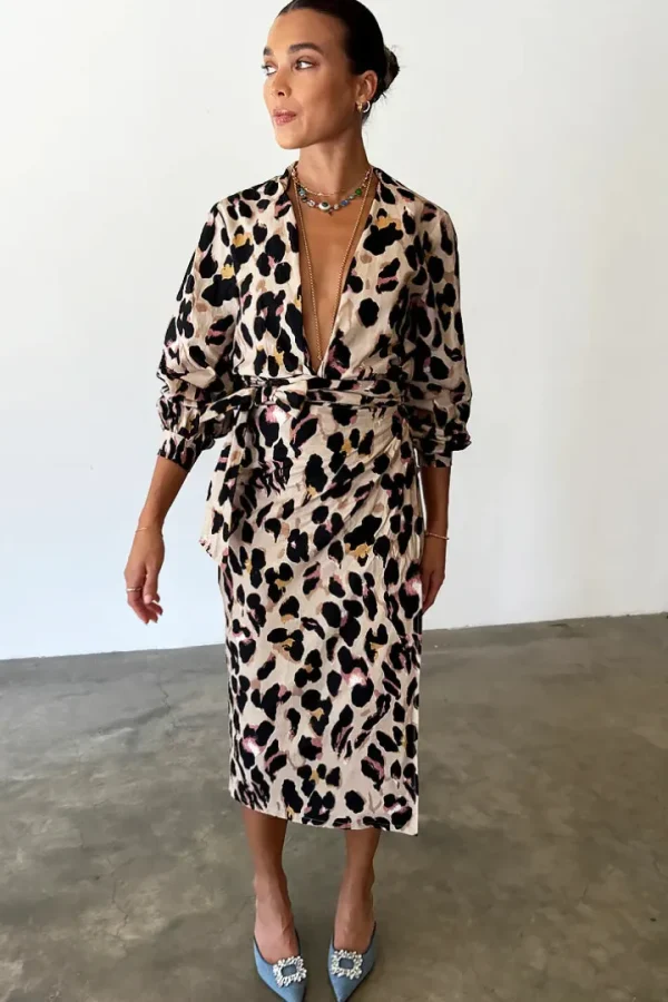 Never Fully Dressed Skirts<Jaspre Wrap Skirt (Leopard)
