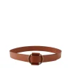 Pieces Belts<Jay Leather Belt (Root Bear)