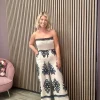 Wsl 4 Jumpsuits<Jean Strapless Wide Leg Jumpsuit (/Black)