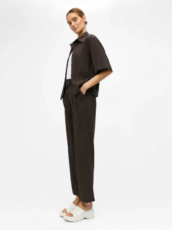 Object Pants<Jo High Waisted Trousers (Java)