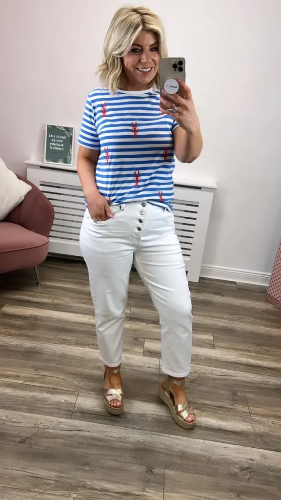 Rant & Rave Jeans<Jolie Mom Jeans | Short Leg (Soft White)