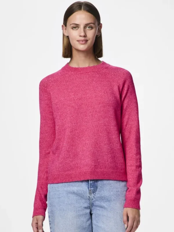 Pieces Jumpers & Cardigans<Juliana Knit Jumper (Beetroot Purple)