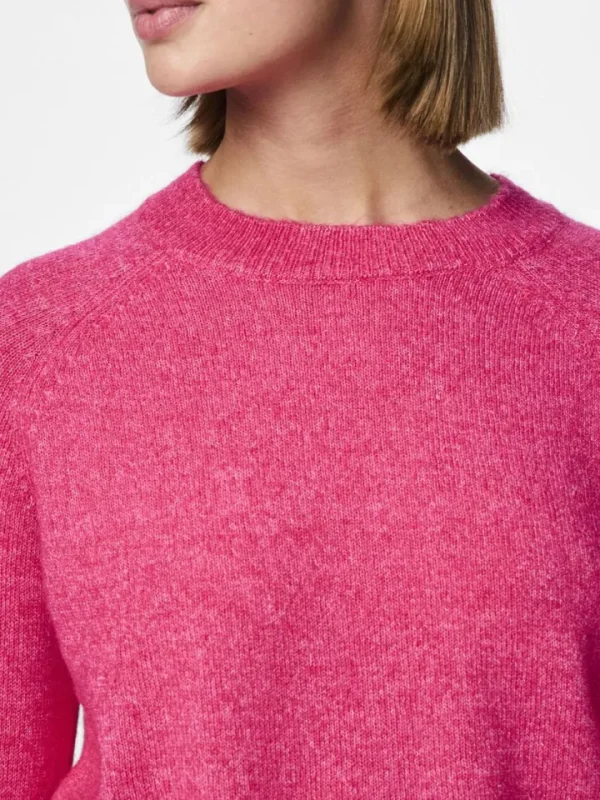 Pieces Jumpers & Cardigans<Juliana Knit Jumper (Beetroot Purple)