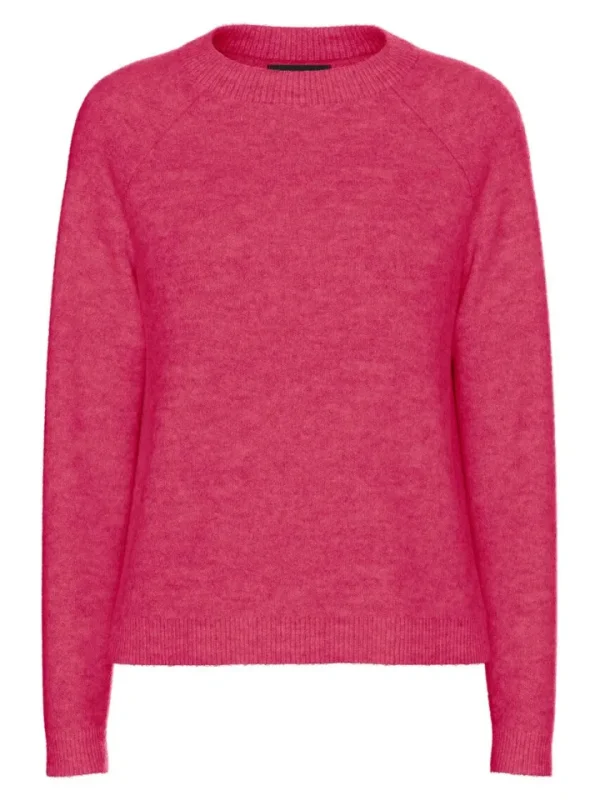 Pieces Jumpers & Cardigans<Juliana Knit Jumper (Beetroot Purple)