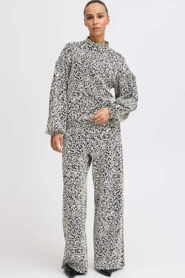 Ichi Jumpers & Cardigans | Co-Ords<Kailey Top (Black)