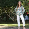 Rant & Rave Jeans<KAITLYN MOM JEAN REGULAR LEG (SOFT WHITE)