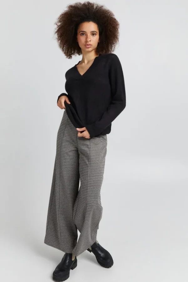 Ichi Jumpers & Cardigans<Kamara V-Neck Jumper