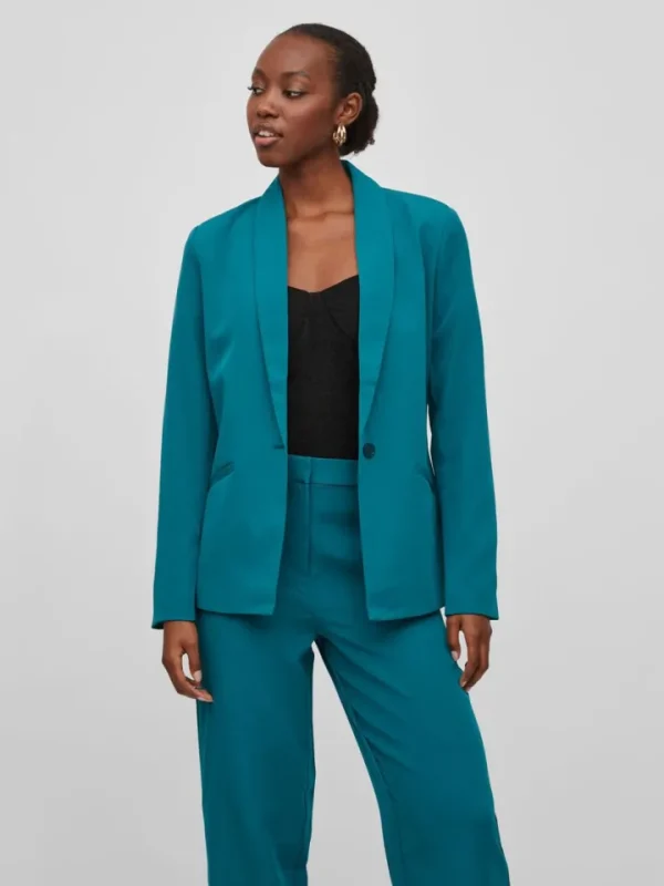 Vila Blazers<Kamma Loose Blazer (Shaded Spruce)