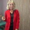 Vila Blazers<Kammas Deco Loose Blazer (Barbados Cherry)