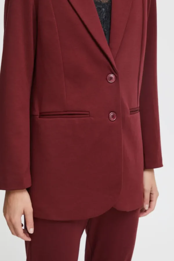 Ichi Blazers<KARLA OVERSIZED BLAZER (PORT ROYALE)