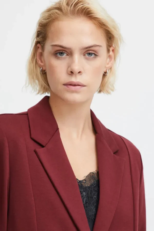 Ichi Blazers<KARLA OVERSIZED BLAZER (PORT ROYALE)