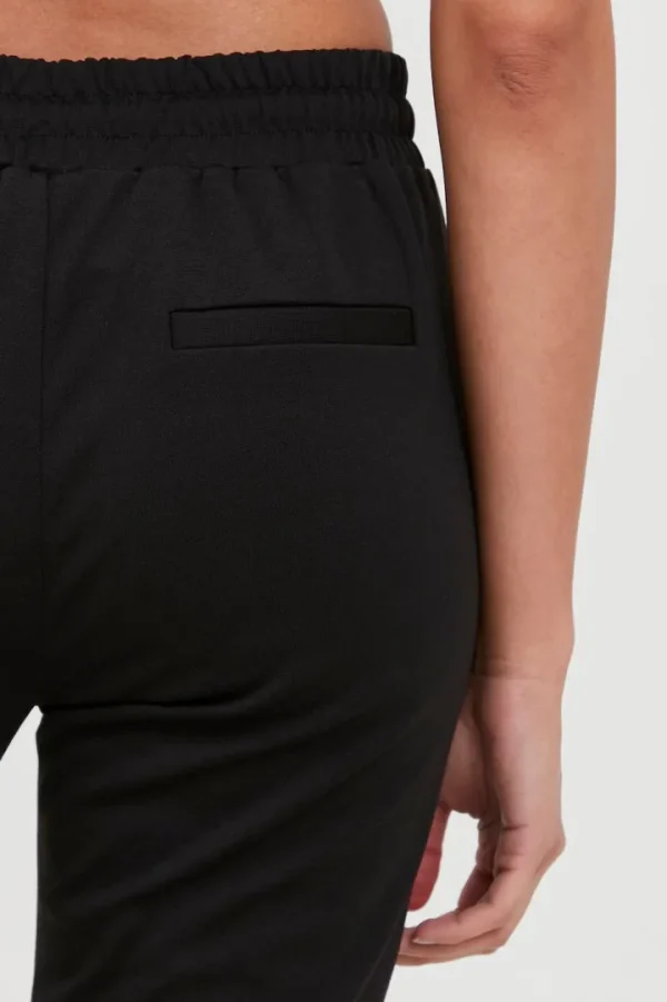 Ichi Pants<Kate Long Jersey Joggers (Black)