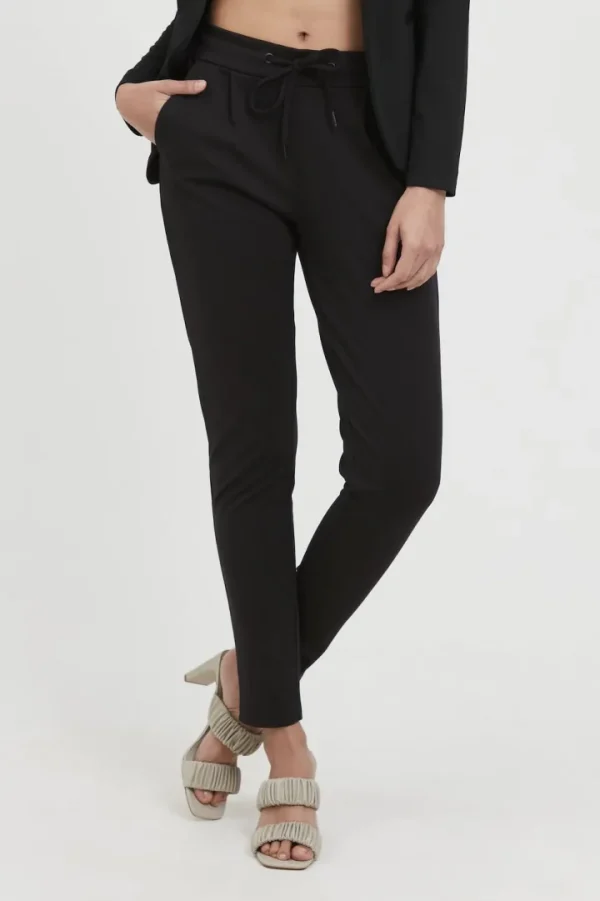 Ichi Pants<Kate Long Jersey Joggers (Black)