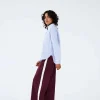 Ichi Pants<Kate Panel Wide Leg Pants (Port Royale)