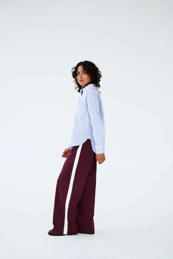Ichi Pants<Kate Panel Wide Leg Pants (Port Royale)