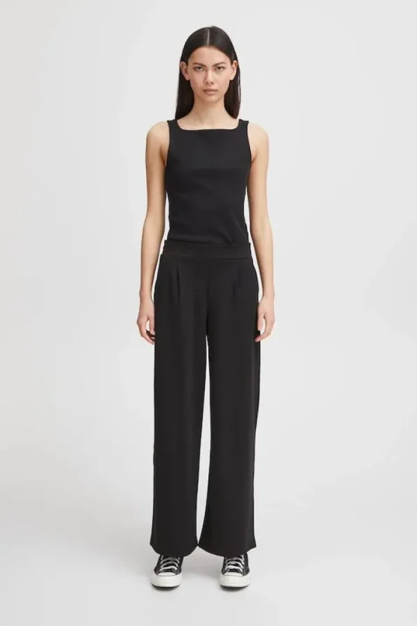 Ichi Pants<Kate Wide Leg Trousers