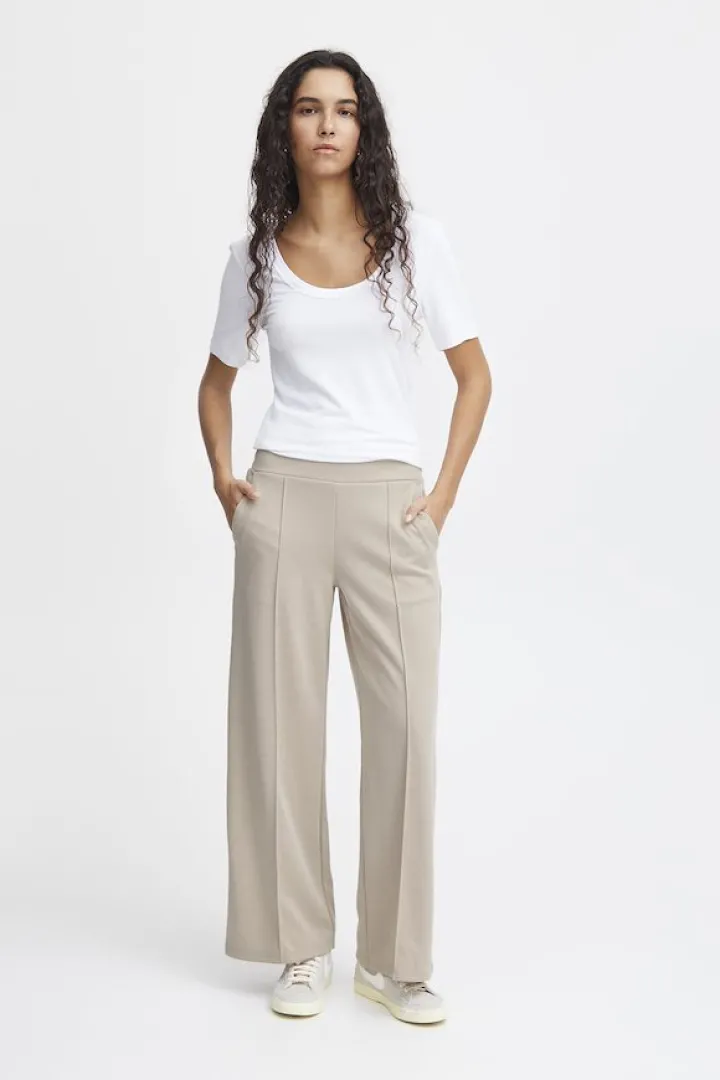 kate_wide_leg_trousers_do_0.webp Ichi Pants<KATE WIDE LEG TROUSERS (DOESKIN)
