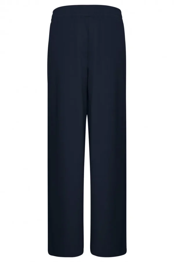 Ichi Pants<Kate Wide Leg Trousers (Total Eclipse/Navy)
