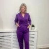Ichi Jumpsuits<KATIE JUMPSUIT (AMARANTH PURPLE)