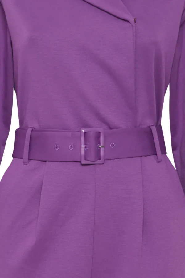 Ichi Jumpsuits<KATIE JUMPSUIT (AMARANTH PURPLE)