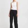 Ichi Pants<KECIA CARGO PANTS (BLACK)