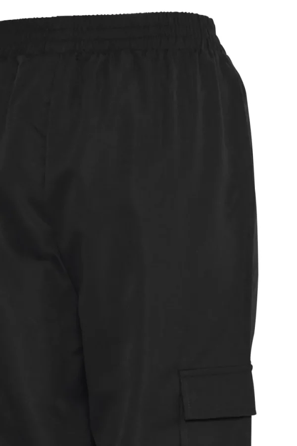 Ichi Pants<KECIA CARGO PANTS (BLACK)