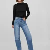 Vila Pants | Jeans<Kelly High Waist Jeans (Medium Blue)