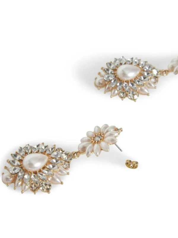 Vila Jewellery<KENNA DROP EARRINGS (GOLD/PEARL)