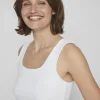 Vila Camis & Vests<Kennza O-Neck Tank Top (Optical Snow)
