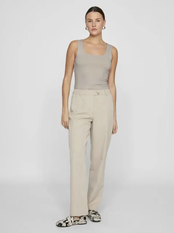 Vila Camis & Vests<Kennza O-Neck Tank Top (Silver Grey)