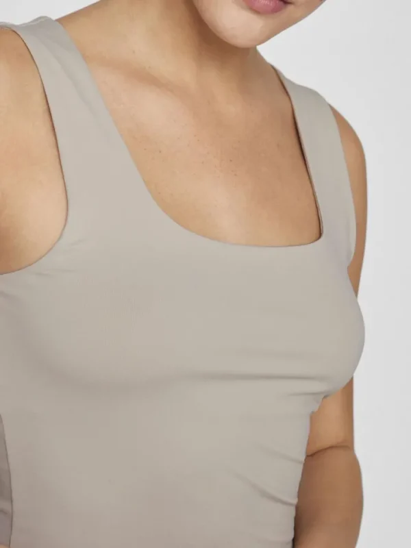 Vila Camis & Vests<Kennza O-Neck Tank Top (Silver Grey)