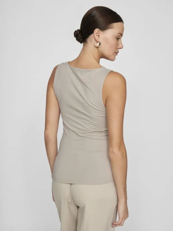 Vila Camis & Vests<Kennza O-Neck Tank Top (Silver Grey)