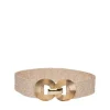 Pieces Belts<KIA STRAW WAIST BELT (NATURE)
