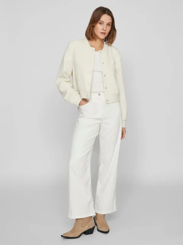 Vila Jackets<KYLA BOMBER JACKET (CEMENT)
