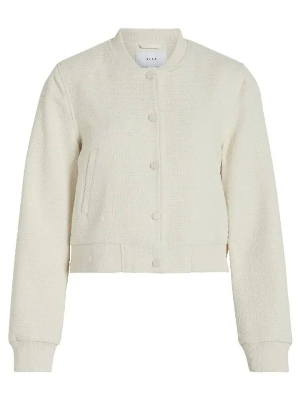 Vila Jackets<KYLA BOMBER JACKET (CEMENT)
