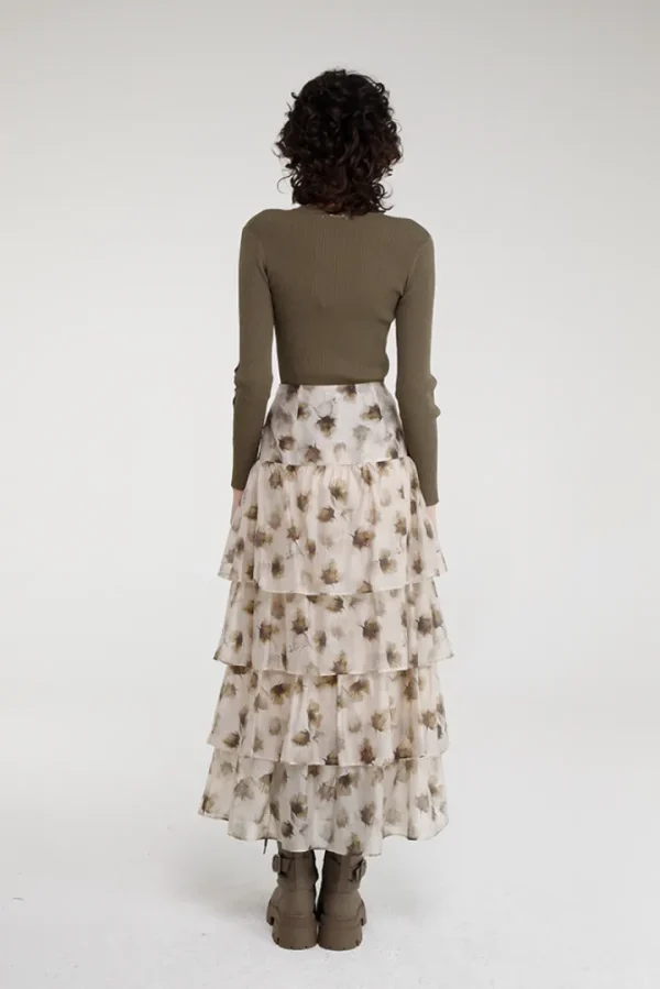 GoaGoa Occasionwear | Skirts<Lait Skirt (/Brown)