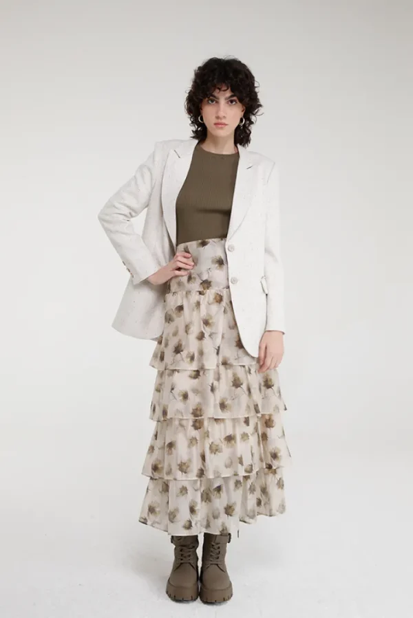 GoaGoa Occasionwear | Skirts<Lait Skirt (/Brown)