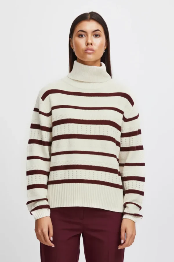 Ichi Jumpers & Cardigans<Lari Polo Neck (Birch)
