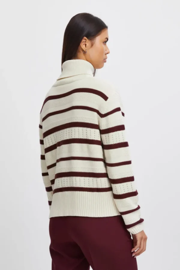 Ichi Jumpers & Cardigans<Lari Polo Neck (Birch)