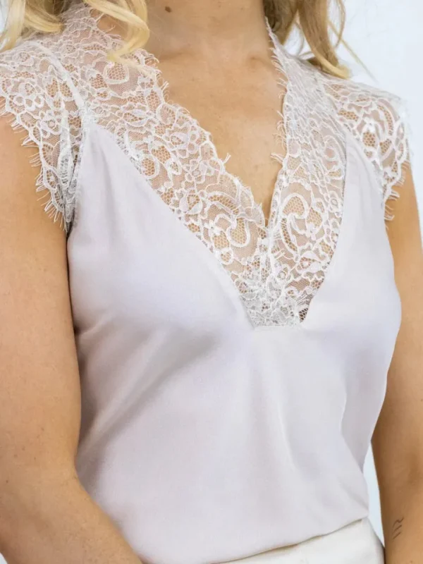 Kate & Pippa Camis & Vests<Lauren Cami Top (Champagne)